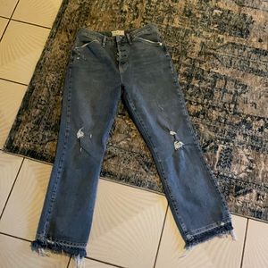Free People High Waist Boot Cut Jeans